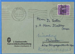 Allemagne Bizone - 1948 - Carte Postale De Munchen - G25152 - Covers & Documents