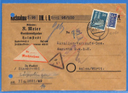 Allemagne Bizone - 1950 - Lettre De Helmstedt - G25177 - Otros & Sin Clasificación