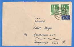 Allemagne Bizone - 1949 - Lettre De Schwabisch - G25179 - Altri & Non Classificati