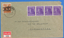 Allemagne Bizone - 1948 - Lettre De Munchen - G25199 - Autres & Non Classés