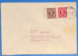 Allemagne Bizone - 1946 - Lettre De Furth - G25221 - Andere & Zonder Classificatie