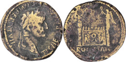 ROME - As - TIBERE - 11-13 AD - Autel De Lyon - ROM ET AVG - 10.89 G. 27 Mm - 16-161 - The Julio-Claudians (27 BC To 69 AD)