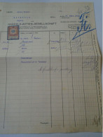 ZA470.29 Old Invoice  Austria -Handels-Actien Ges. WIEN 1914 Sent To Nandor LANTZ Temesszépfalu Banat Hungary Romania - Austria