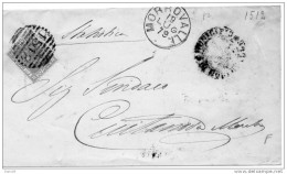 1879   STORIA POSTALE LETTERA CON ANNULLO MORROVALLE  MACERATA - Storia Postale