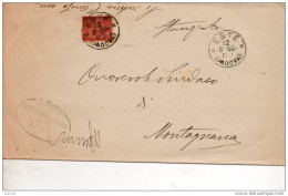 1896 LETTERA CON ANNULLO  ESTE  PADOVA - Storia Postale