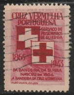Croix Rouge/ Red Cross - Vinheta Cruz Vermelha Portuguesa, 1944 . 3ª -|- Used - Neufs