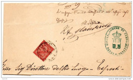 LETTERA CON ANNULLO  CAMPOGALLIANO MODENA - Storia Postale