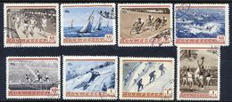 SOVIET UNION 1954 Sports, Used.  Michel 1710-17 - Usati