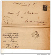 1895     LETTERA CON ANNULLO   BATTAGLIA PADOVA - Storia Postale