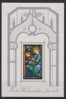 1977-Germany-Christmas, Miniature Sheet With One Stamp- MNH, (German Occupation Stamps). - Neufs