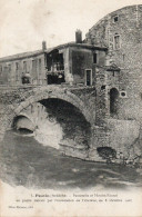 Pouzin - Passerelle Et Moulin Faurel En Partie Détruite Par L'inondation De L'Ouvèze Du 8 Octobre 1907 - Le Pouzin