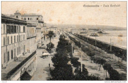 1919    CARTOLINA  CIVITAVECCHIA VIALE GARIBALDI - Civitavecchia