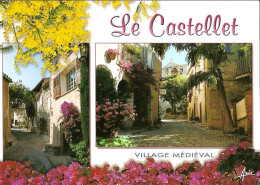 CPM - VAR - LE CASTELLET - VILLAGE MEDIEVAL - Le Castellet