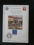 Encart Folder Souvenir Card Rotary International Conference Tapolca Hongrie Hungary 2004 - Covers & Documents