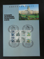 ETB Feuillet Commemorative Sheetlet Carnet Automat  Booklet Stamps Berlin 1989 - Cartas & Documentos
