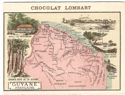 Chromo Image  Chocolat  Lombart - Guyane Francaise - Lombart