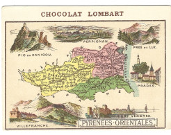 Chromo Image  Chocolat  Lombart -  Pyrenees Orientales - Lombart