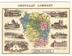 Chromo Image  Chocolat  Lombart - Seine Et Oise - Lombart