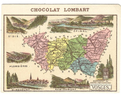 Chromo Image  Chocolat  Lombart - Vosges - Lombart