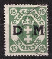 Danzig Dienst - Mi Nr 3 - Used - O - Gestempelt - Obliteré (DZG-0275) - Dienstmarken