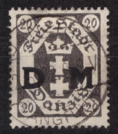 Danzig Dienst - Mi Nr 4 - Used - O - Gestempelt - Obliteré (DZG-0276) - Service