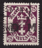 Danzig Dienst - Mi Nr 15 - Used - O - Gestempelt - Obliteré (DZG-0286) - Dienstzegels