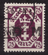 Danzig Dienst - Mi Nr 15 - Used - O - Gestempelt - Obliteré (DZG-0286) - Officials