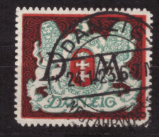 Danzig Dienst - Mi Nr 21 X - Used - O - Gestempelt - Obliteré (DZG-0291) - Dienstzegels