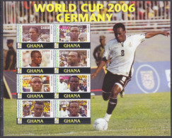 2006 Ghana 3839-3846KL 2006 FIFA World Cup Germany 9,50 € - 2006 – Allemagne