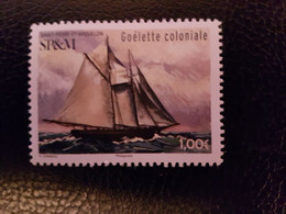 Pierre Miquelon 2021 SPM Boat Ship Colonial Schooner Goelette Coloniale Boot 1v - Unused Stamps