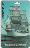 Norway - Telenor - Cutty Sark Tall Ship Race 1993 -  N-010 - 01.1993, 7.000ex, Used - Norway
