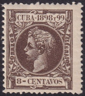 Cuba 1898 Sc 167 Ed 165 MNH** - Cuba (1874-1898)