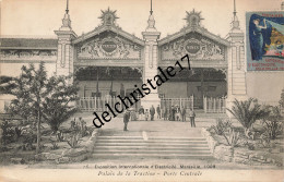 CPA 13 0088 MARSEILLE - Exposition Internationale D'Électricite 1908 - Palais De La Traction - Porte Centrale - Animée - Electrical Trade Shows And Other