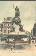 Postkaarten > Europa > Frankrijk > [75] Paris La Statur De Republique Gebruikt 1903 (12759) - Statues