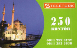 TURKEY - PREPAID - TELETURK - ORTAKOY MOSQUE - MINT - Türkei