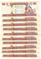 Afghanistan 10x 20 Afghanis 2019 (2021) UNC - Afghanistán