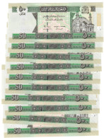 Afghanistan 10x 50 Afghanis 2019 (2021) UNC - Afghanistán