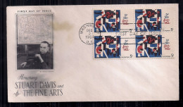 U.S. - Enveloppe Premier Jour D'émission - 1964 - Honoring Stuart Davis And The Fine Arts - 1961-1970