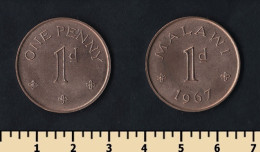 Malawi 1 Penny 1967 - Malawi