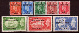 Tripolitania 1951 Sass.27/34 **/*/MNH /MHVF/F - Tripolitaine