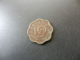 Ceylon 10 Cents 1944 - Sri Lanka