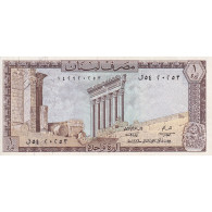 Liban , 1 Livre, 1974, KM:61b, SPL - Lebanon