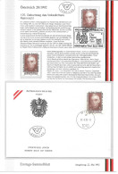 3253n: Österreich 1992, Pfarrer Und Volksdichter Von Tirol, Reimmichl, Speziallot **/ O/ FDC, Bedarfsbrief Nachnahme - Theologians