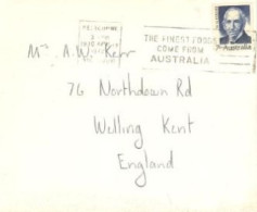 AUSTRALIA - 1972, STAMP COVER  TO ENGLAND. - Lettres & Documents