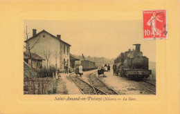 58 - NIÈVRE - SAINT-AMAND-EN-PUISAYE - La Gare - 10516 - Saint-Amand-en-Puisaye