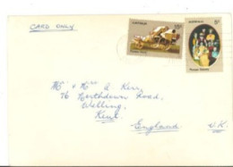 AUSTRALIA - 1976, STAMPS COVER  TO ENGLAND. - Cartas & Documentos