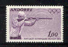 Andorra -Franc 1972 JJOO Munich Y=220 E=241 (**) - Waffenschiessen