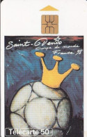 F855  04/1998 - SAINT-DENIS " Affiche Coupe Du Monde "  - 50 SO3 - 1998