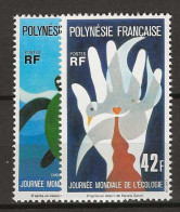 1976 MNH Polynesie Française Mi 217-18 Postfris** - Neufs