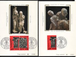 FRANCE FDC 3 Carte Maxi- Martyrs & Héros De La Résistance - LYON - 18.6.1993 - 1er Jour, 2813A, 2813, 2814 - 1990-1999